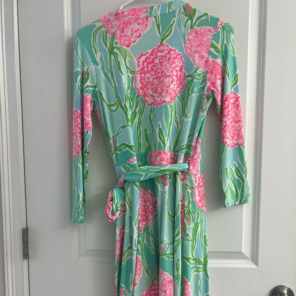lily wrap dress